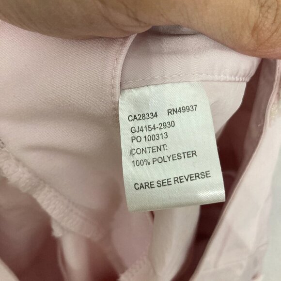 Tail Light Pink Lace Detail Soft Lightweight Activewear Capri Pants size 14 Golf - Picture 3 of 11